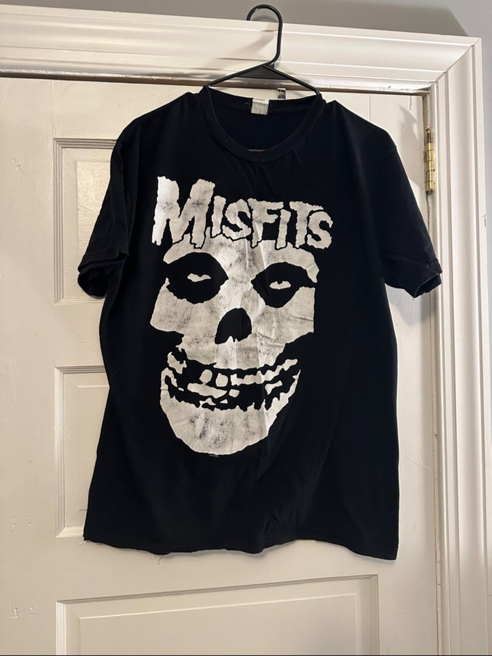 Misfits Black Skull Graphic Band Tee